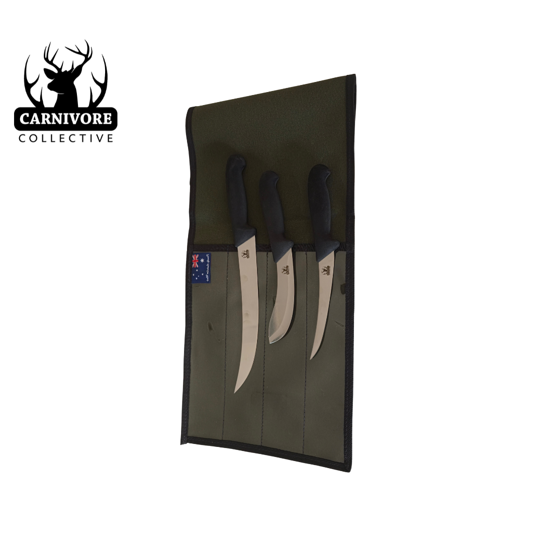 Carnivore Collective Triple Knife Hunter Set